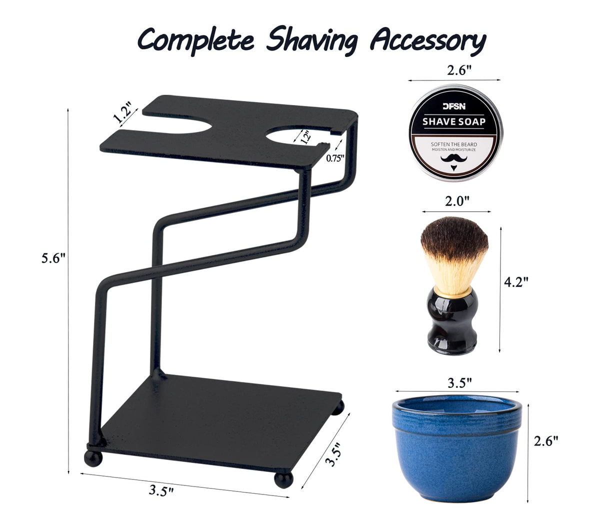 dgudgu organized shaving station keeps products within reach