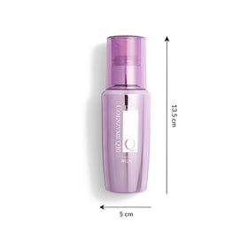 DHC CoQ10 Milk texture close-up highlights milky consistency.