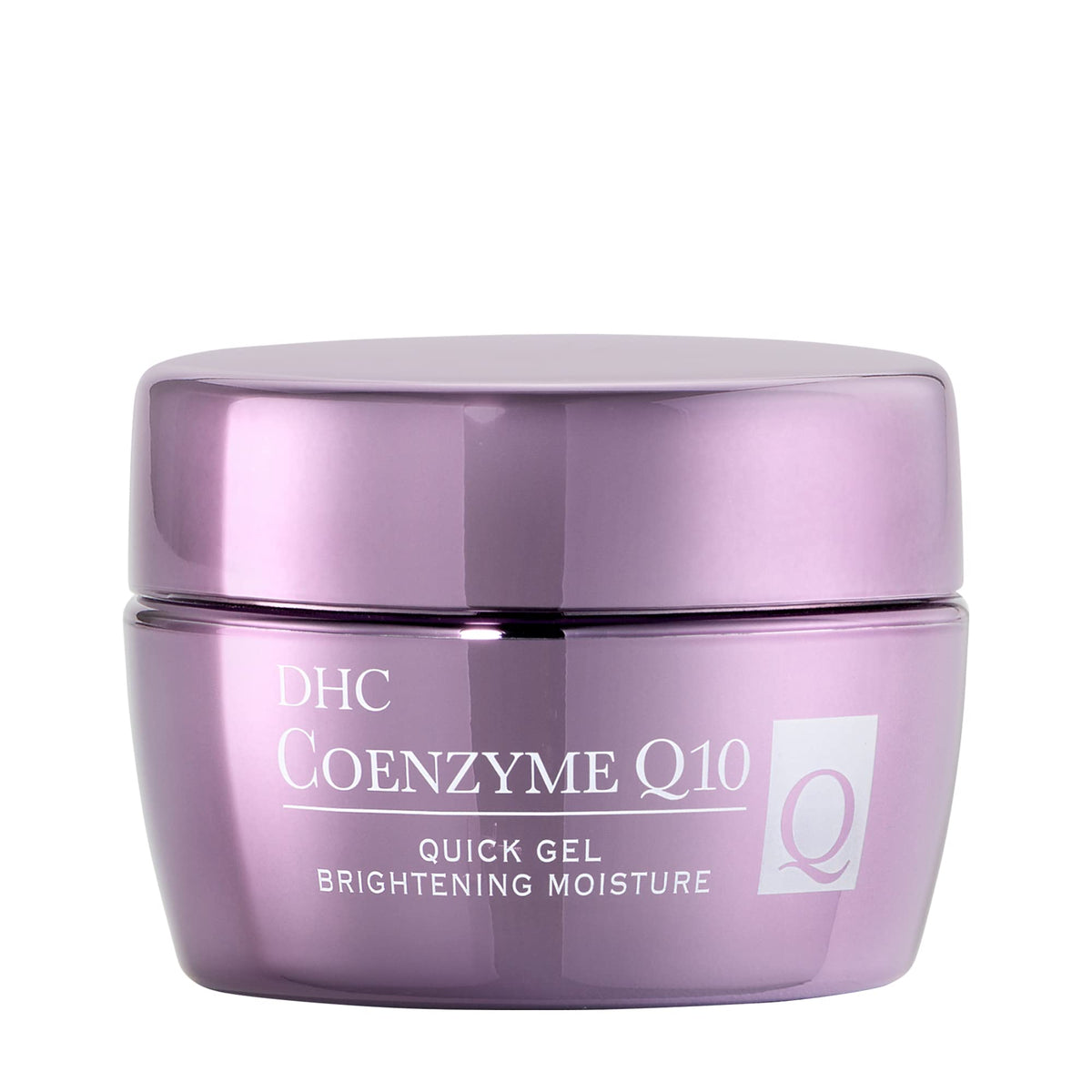 DHC CoQ10 Quick Gel bottle closeup—fragrance-free hydration.
