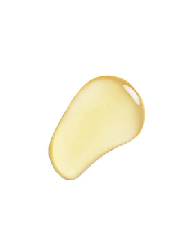 DHC Deep Cleansing Oil texture on skin shows dry-to-wet cleansing action