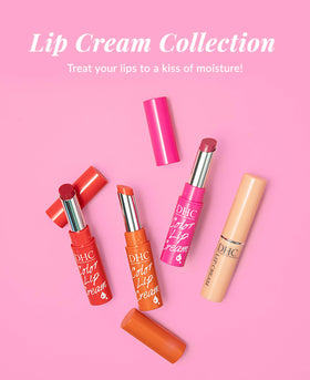 DHC Lip Cream squalane helps minimize irritation and keeps lips soft.