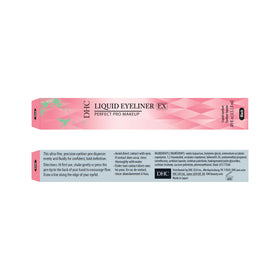 DHC Liquid Eyeliner EX shake to wake flow for consistent pigment.
