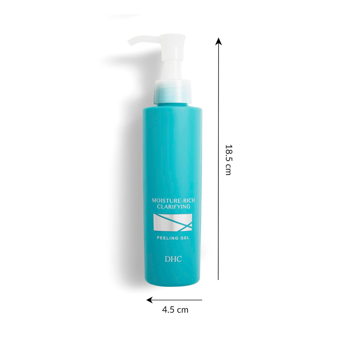DHC hydration delivery system visualizes deep moisture during exfoliation.