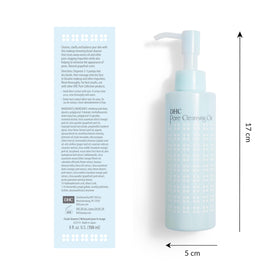 DHC Pore Cleansing Oil massaged onto skin during routine.