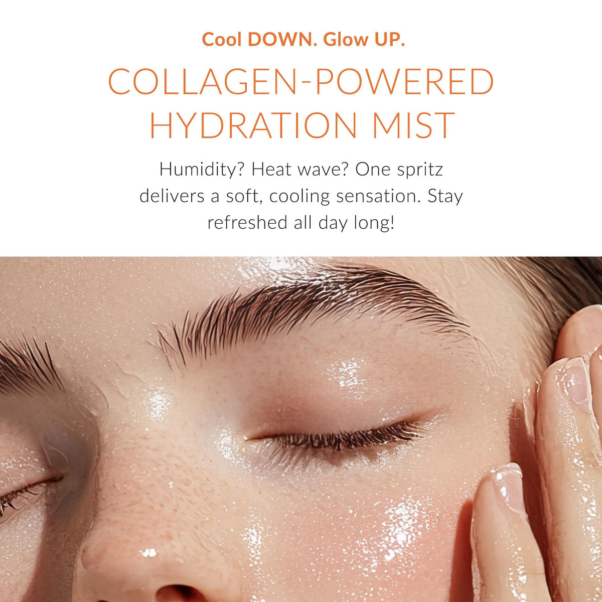DHC Super Collagen Supreme Mist ideal for hot and humid days refreshment
