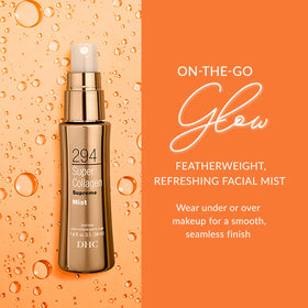 DHC Super Collagen Supreme Mist spray nozzle close-up for fine mist