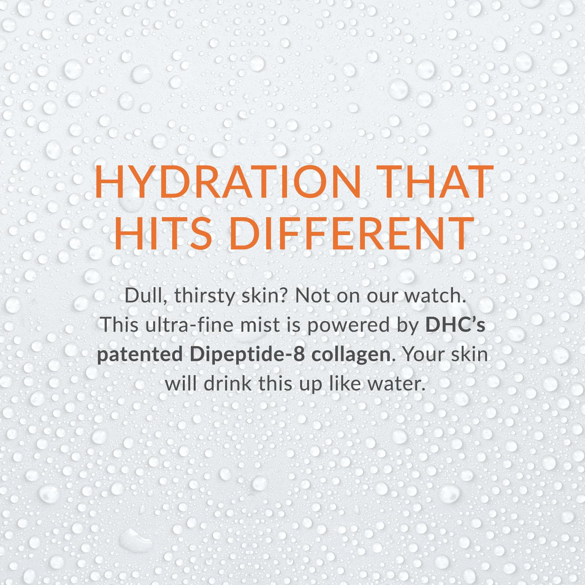 DHC Super Collagen Supreme Mist used under makeup for smoothness