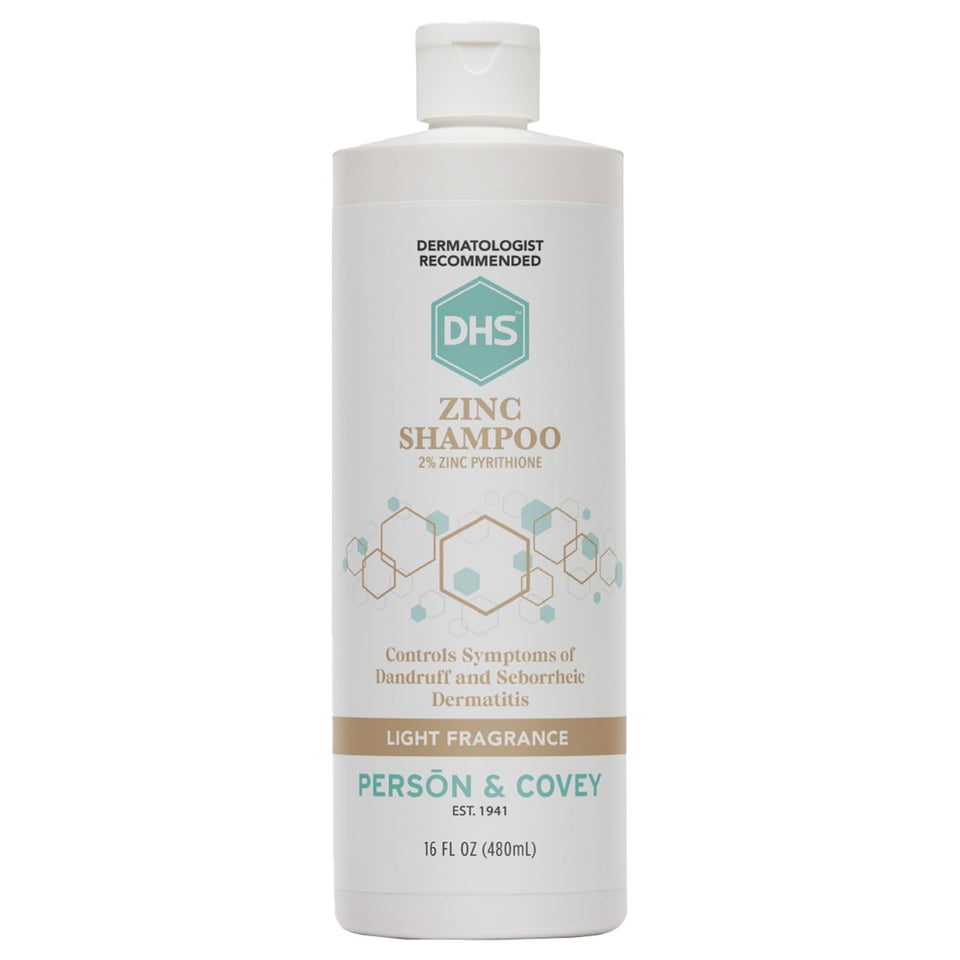 DHS Zinc Shampoo bottle 473ml for daily scalp care