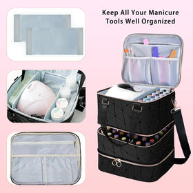 DHXYZZB top zip with elastic loops and mesh pouch for small tools.