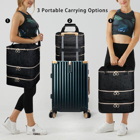 DHXYZZB padded protection and shoulder strap for comfortable travel.
