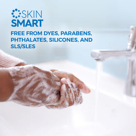 Dial Complete Clean + Gentle foaming hand wash recyclable bottle in packaging.