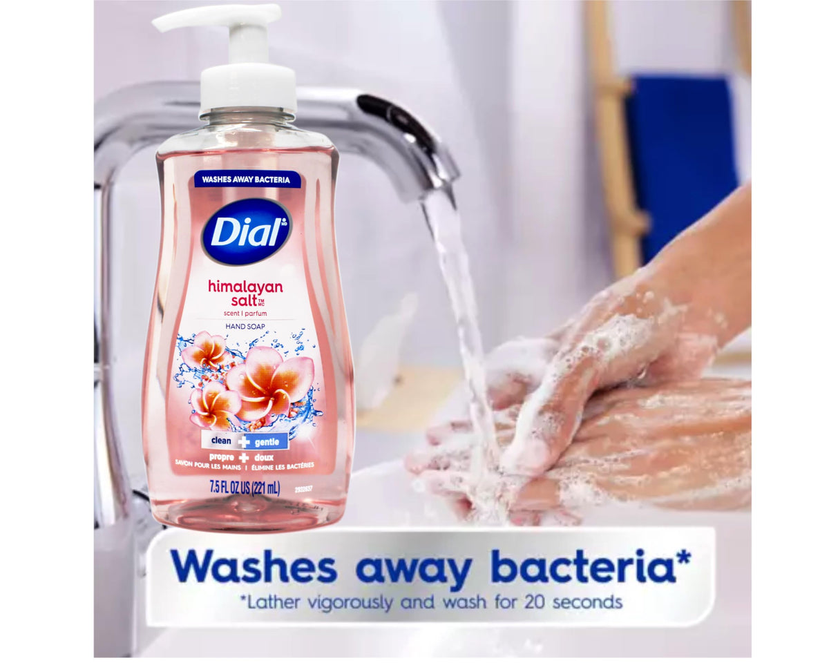 Soothing scent at kitchen sink with Dial soap.