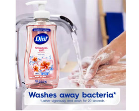Soothing scent at kitchen sink with Dial soap.