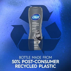 Dial Men 2in1 scent leaves lasting fresh notes after shower.