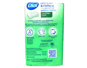 Dial Mountain Fresh pack placed in a shared bathroom or gym bag for easy access