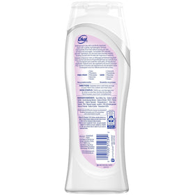 Dial Waterlily bottle label highlights dermatologist-tested cruelty-free promise