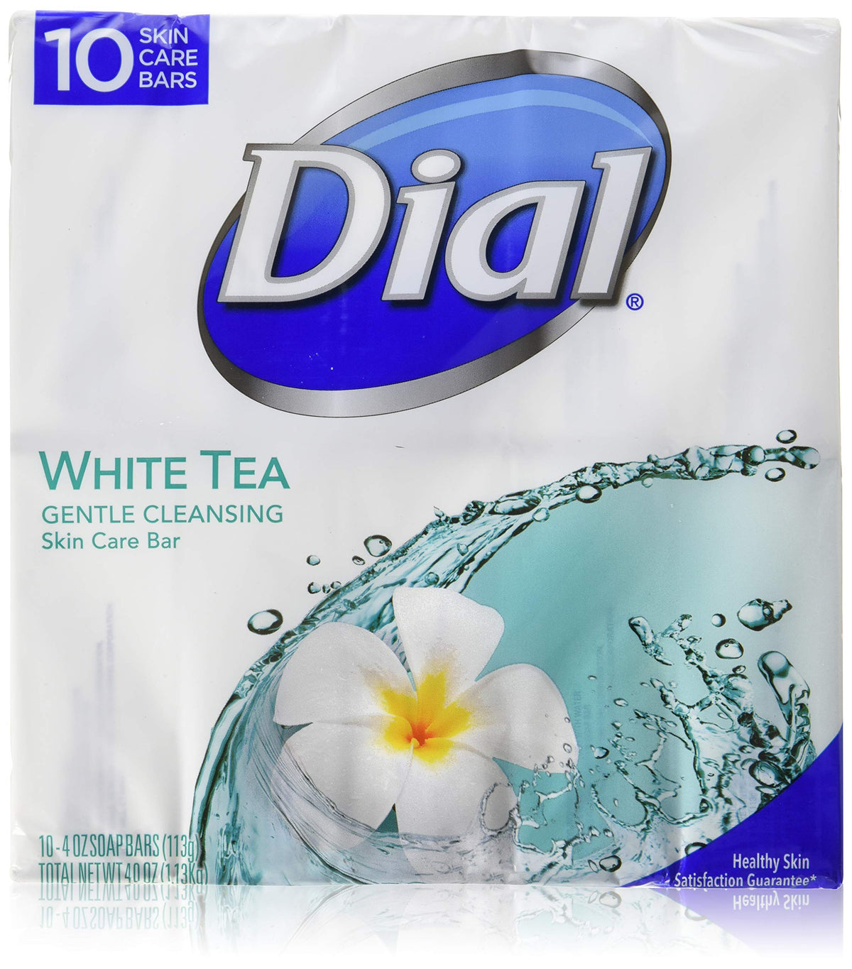 Dial White Tea bars pack promotes a gentle, nourishing cleanse.
