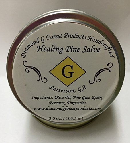 Diamond Healing Pine Salve jar full view for everyday skin hydration