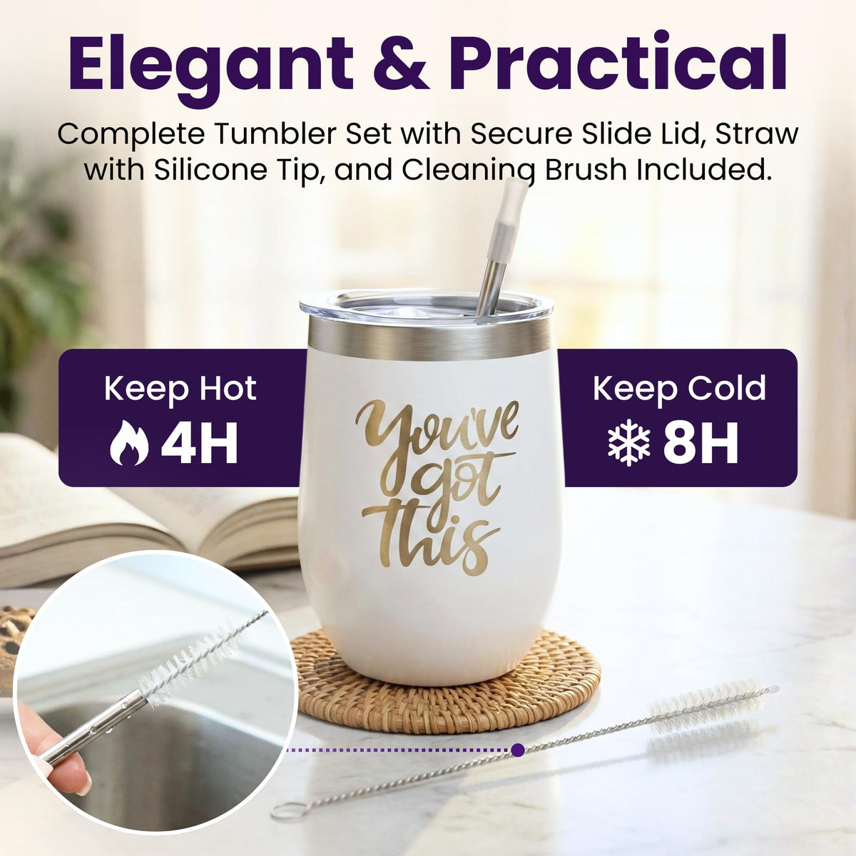 Diamond Point shower steamers refresh senses during a rejuvenating shower.