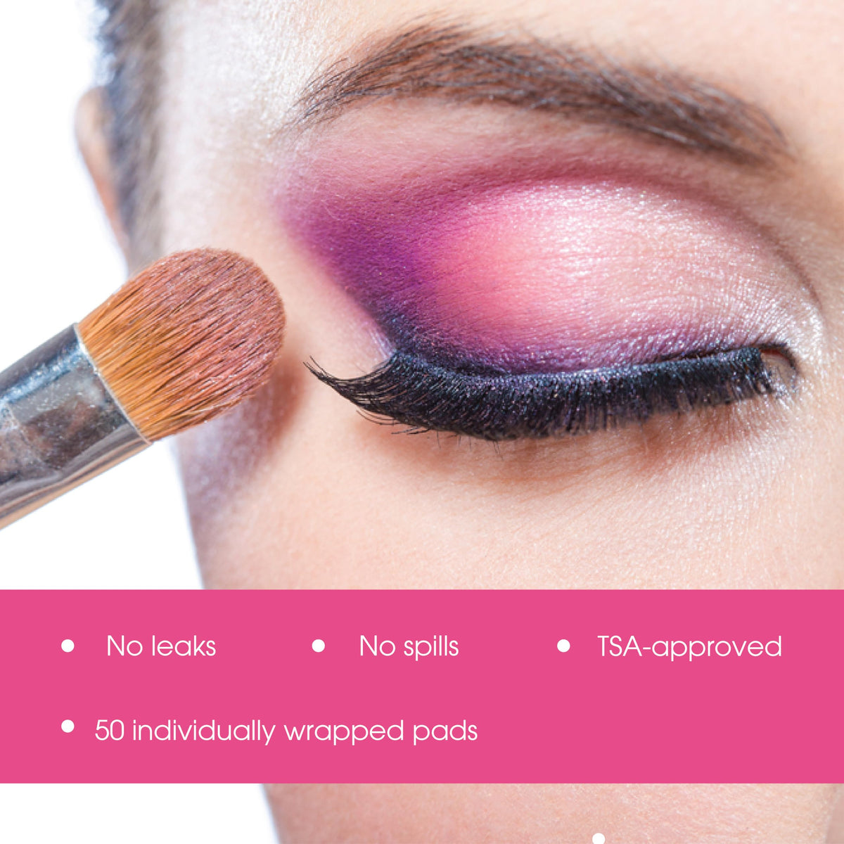 Diamond Wipes alcohol-free formula ideal for sensitive skin.