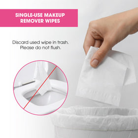 Diamond Wipes sensitive skin formula with cotton and aloe for comfort.