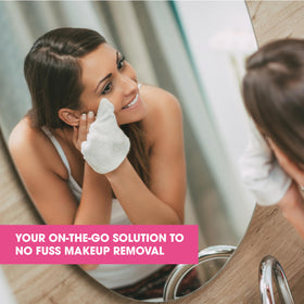 Diamond Wipes travel-friendly, individually wrapped wipes for TSA-ready skincare.
