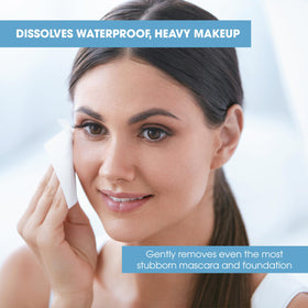Diamond Wipes wipe close-up highlighting gentle cleansing for heavy makeup