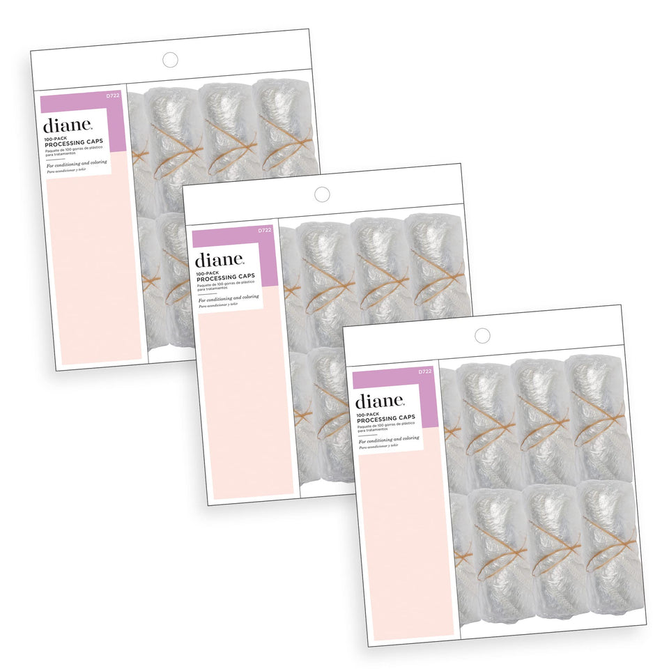Diane disposable clear processing hair cap for salon and home use during conditioning