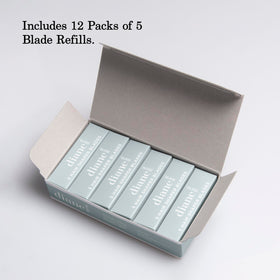 Diane shaper blades compatible with standard razors for easy refilling