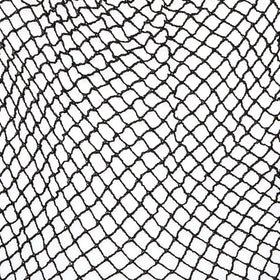 Diane triangle hairnet during drying protects hair from heat and frizz.
