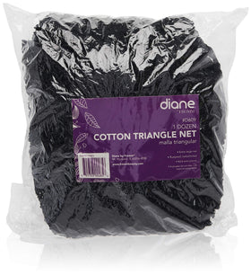 Diane triangle hairnet extra-large pack12 keeps hair secured while styling and sleeping.