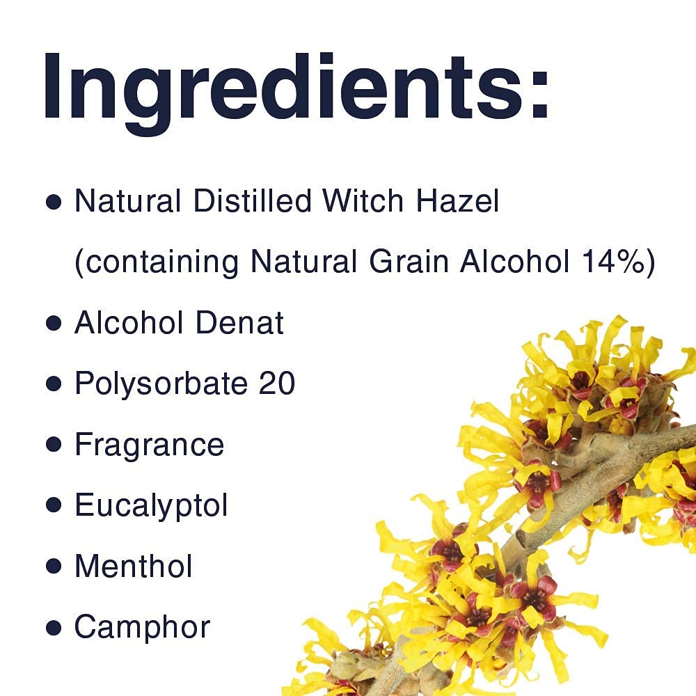 Dickinson's Witch Hazel 3-pack packaging showcases value and convenience.