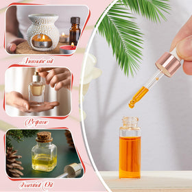 Didaey clear glass bottles protect liquids while providing easy visibility