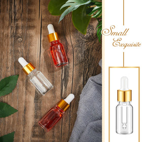Didaey compact glass dropper bottles for on-the-go liquids and gifts