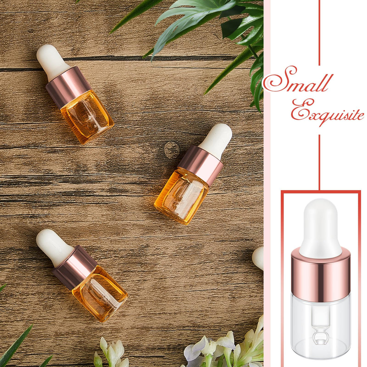 Didaey cosmetic oil sample bottles for DIY blends.