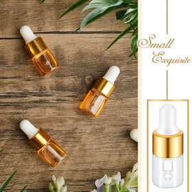 Didaey pack of 100 mini vials, compact storage for liquids.