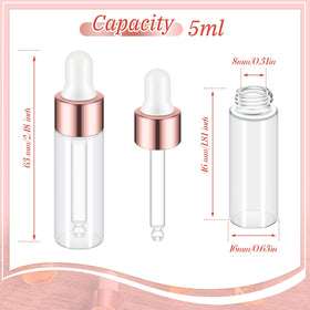 Didaey rose gold cap close-up showing precise dropper for controlled dispensing
