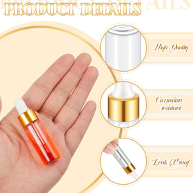Seven-pack of Didaey dropper bottles ideal for essential oils