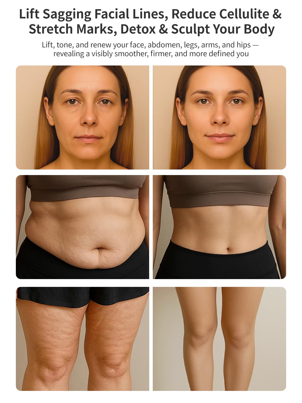 DiDEER face mode uses microcurrent and LED for lift and elasticity
