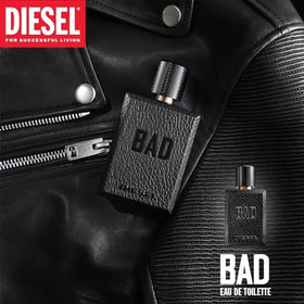 Diesel Bad caviar note offers a savory edge to the fragrance.