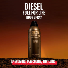 Diesel Fuel For Life spray nozzle in action for easy refresh