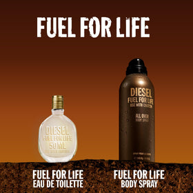 Diesel Fuel For Life outdoors suggests all-day confidence