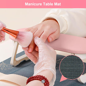 Diesisa arm rest with anti-slip pads delivers stable manicure support