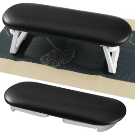 Diesisa Nail Arm Rest foldable PU leather provides soft, comfortable support for manicures.
