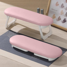Diesisa nail arm rest folded profile shows compact storage for salons