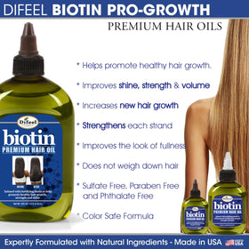 Difeel Biotin Pro-Growth routine setup on sink