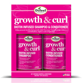 Difeel Growth & Curl Conditioner bottle for smoother, thicker curls
