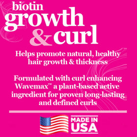 Difeel Growth & Curl Conditioner applied to damp hair for detangling