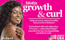 Difeel paraben and sulfate free badge on product packaging