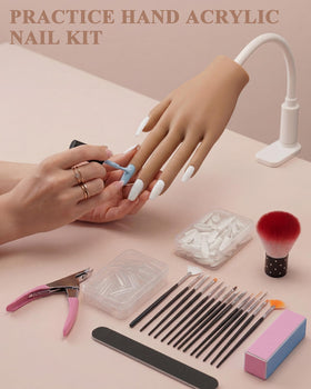 Difenni Acrylic nail clippers aid clean shaping and trimming